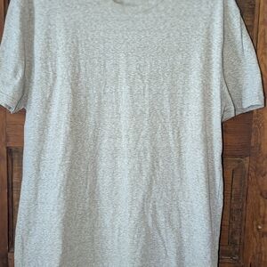 Heather Gray Crew Neck Short Sleeve Tee